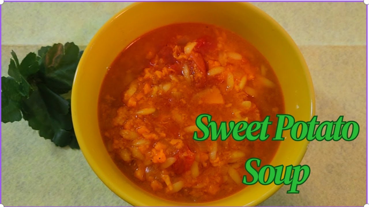 Yummy Sweet Potato Soup