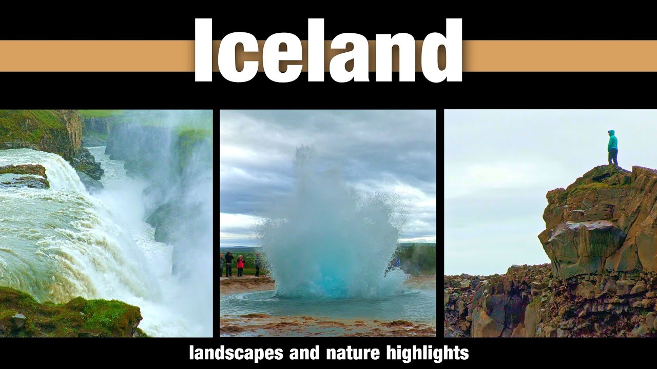 Iceland – Cinematic Landscapes & Nature Highlights | Waterfalls, Geysers & Wildlife (18‑Minute Film)