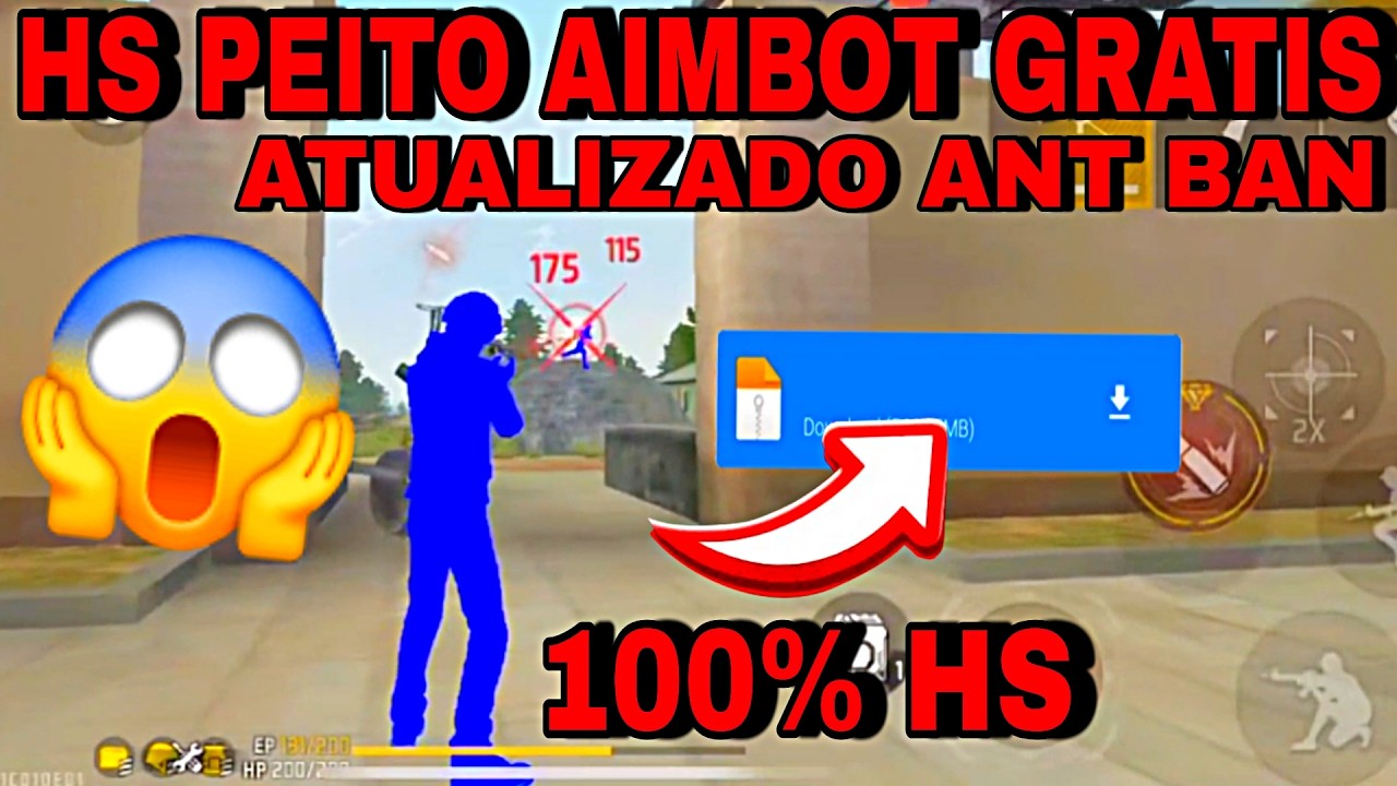 HS PEITO com Aimbot ATUALIZADO E HOLOGRAMA PROXY HS DOWNLOAD HS PEITO LINK DIRETO XIT GRATIS