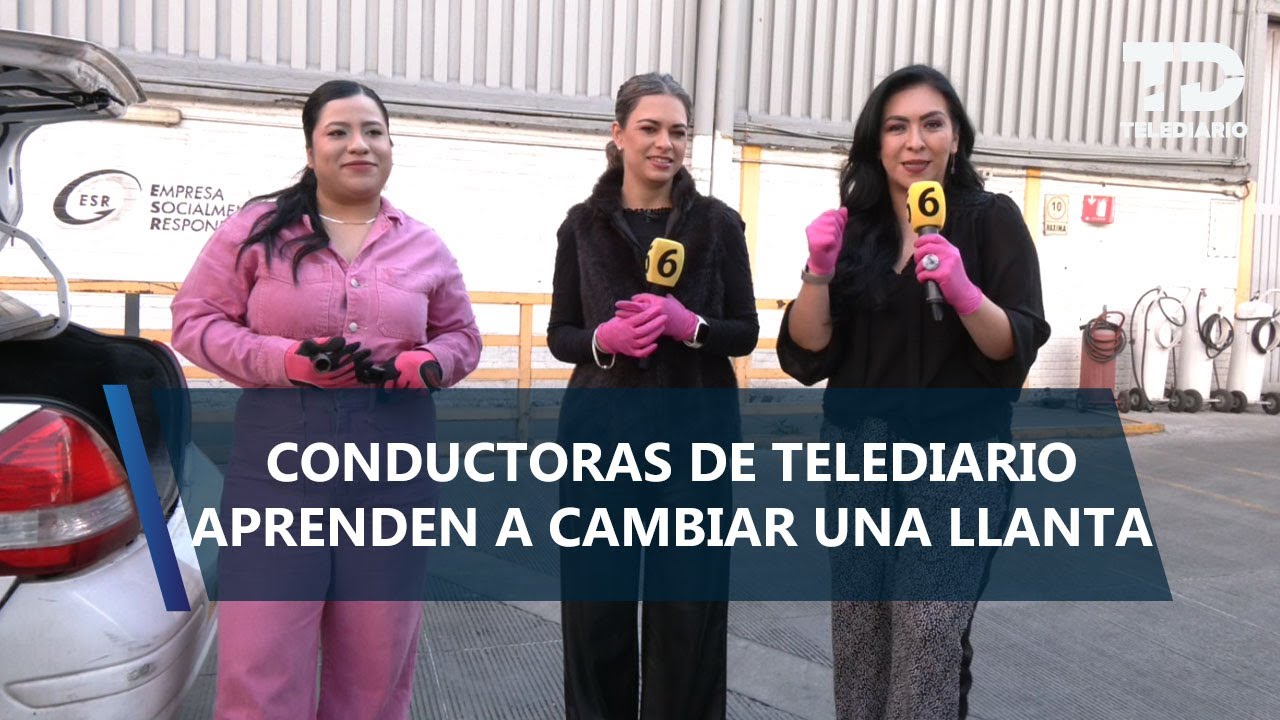 Mamá Mecanic’ pone a prueba a conductoras de Telediario Matutino