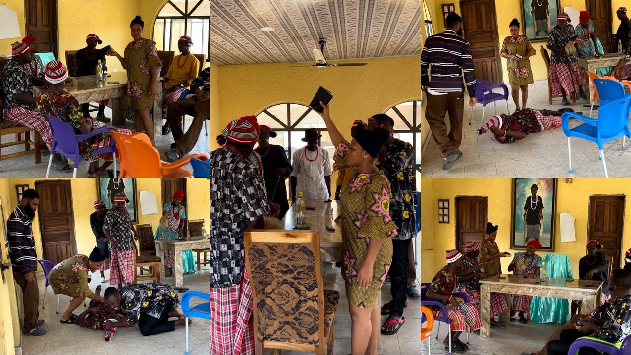 Shocking moment as God use prophetess glory to destroy evïl Onowu against pastor David