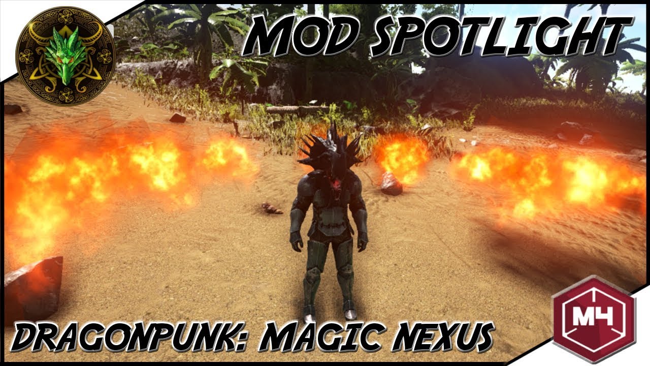 ARK: Mod Spotlight - ZAUBERN IN ARK? DRAGONPUNK: MAGIC NEXUS MOD!
