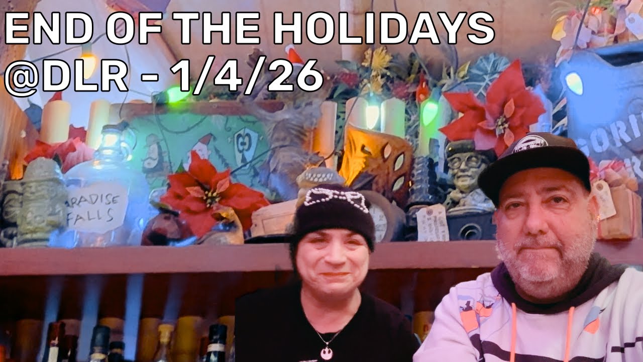 End of the Holidays at the Disneyland Resort. For a couple hours anyway.