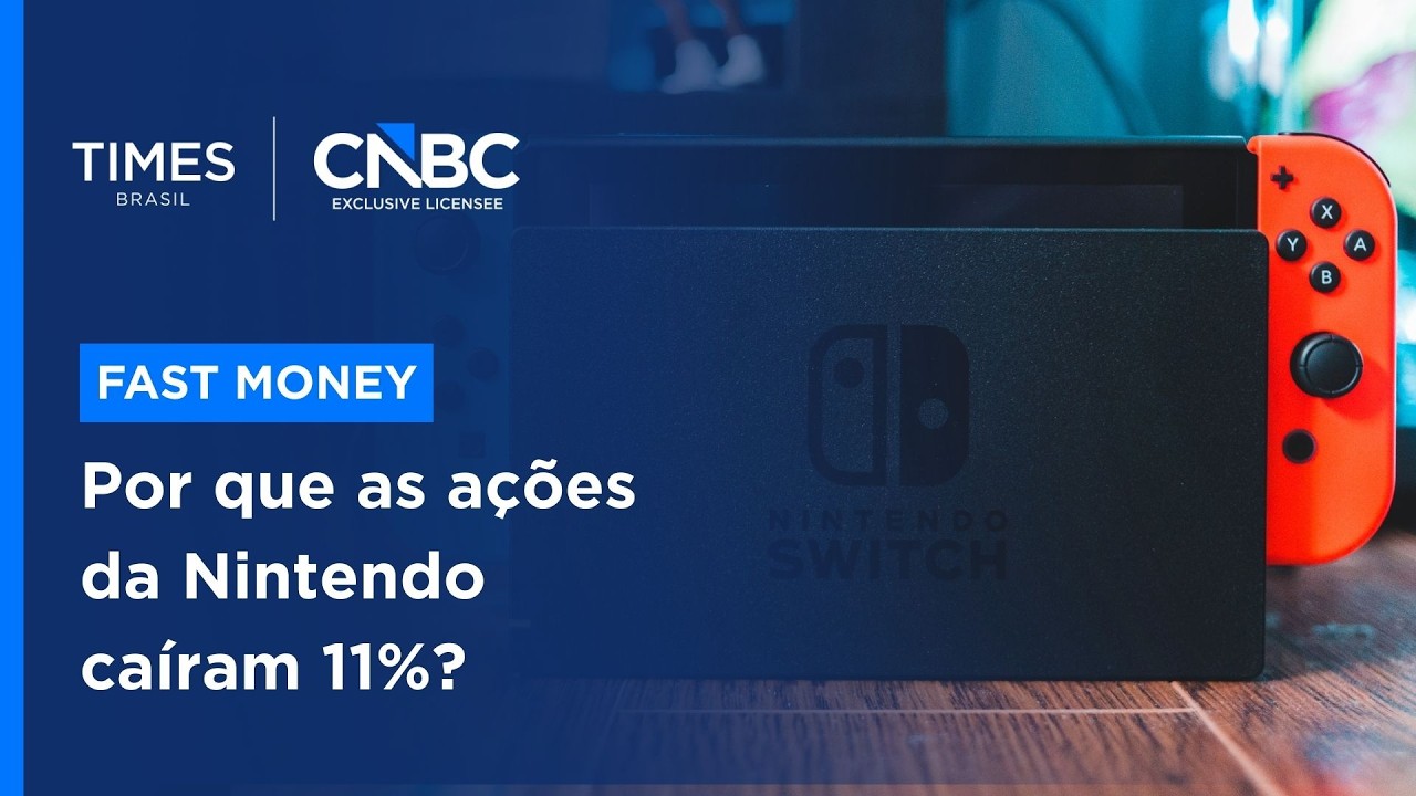 Nintendo sofre queda de 11% nas ações por escassez de memória e impacto da IA; entenda