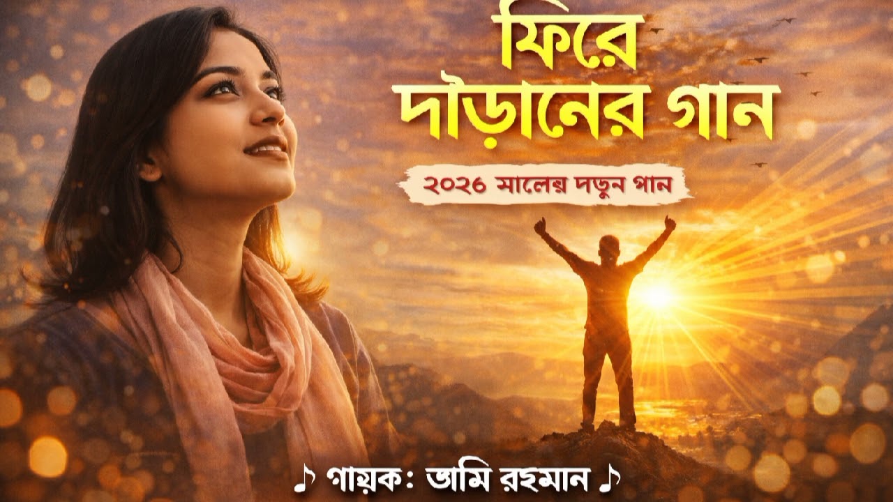 ফিরে দাঁড়ানোর গান | Ami Rahman | New Bengali Lyrics Song 2026 | Motivational Song