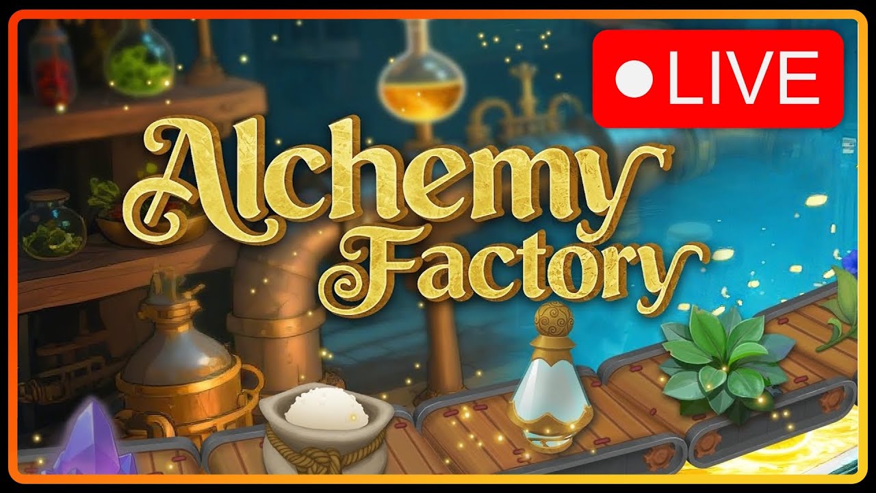 Building a Potions Factory - Alchemy Factory (PC)