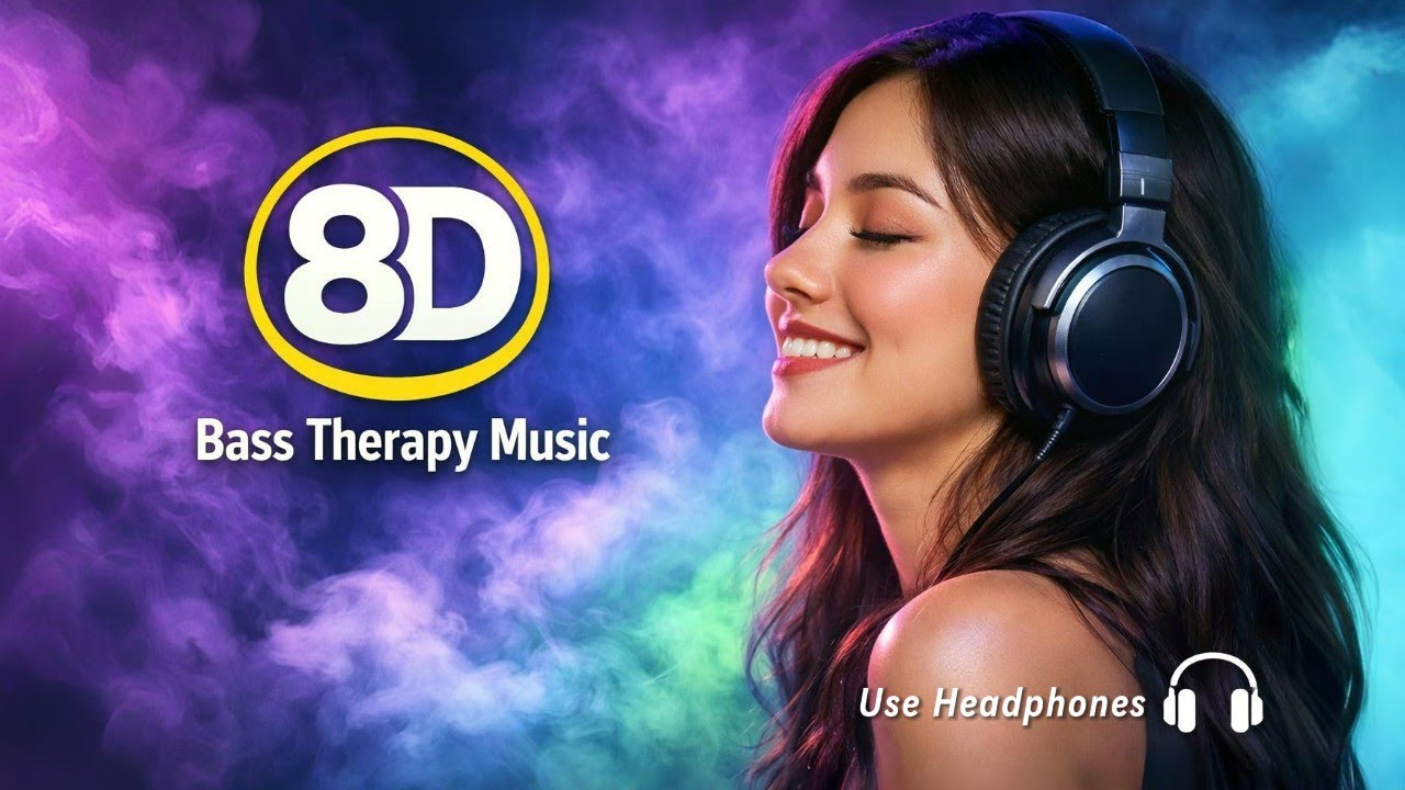 Ultimate Brain Massage 🎧 8D Bass Audio Experience | 8D bass therapy | 8D Audio | 8D Music