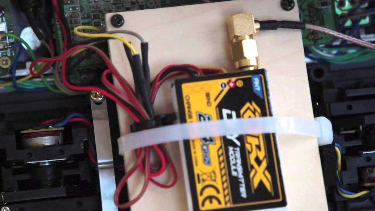 JR XP642 DSM2/DSMX 2.4ghz Conversion.