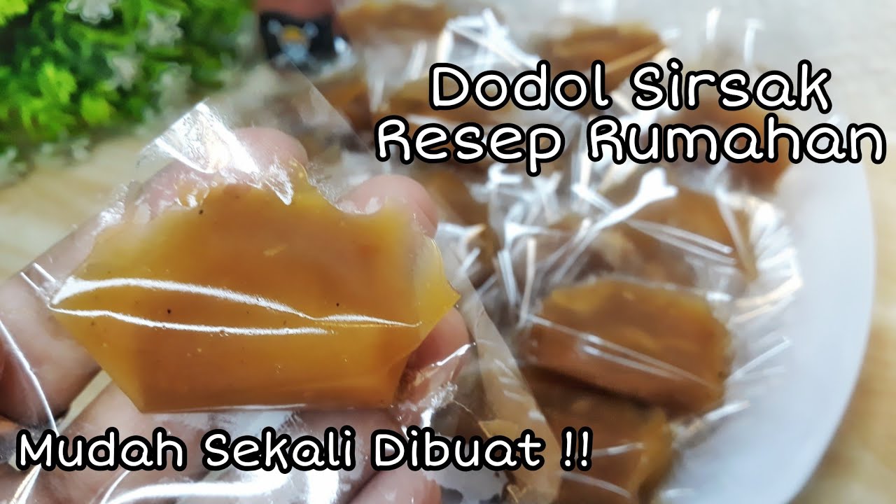 Dodol Sirsak Bikin Sendiri??GAMPANG BANGET TERNYATA_RESEP RUMAHAN