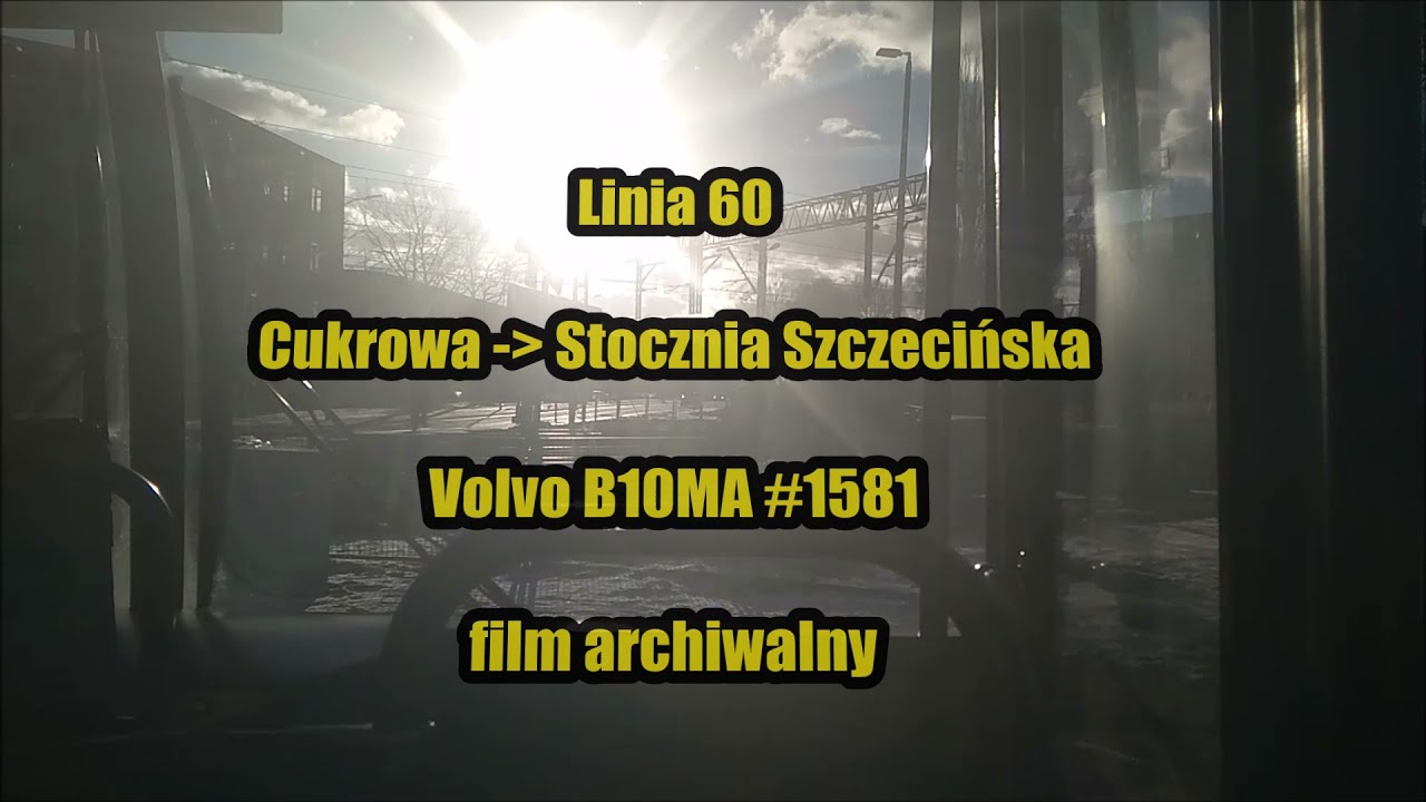 Volvo B10MA #1581 Linia 60