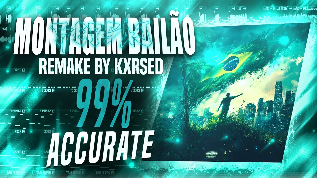 [FREE FLP] REPSAJ & ATLXS - MONTAGEM BAILÃO (REMAKE 99% ACCURATE) [FL STUDIO]
