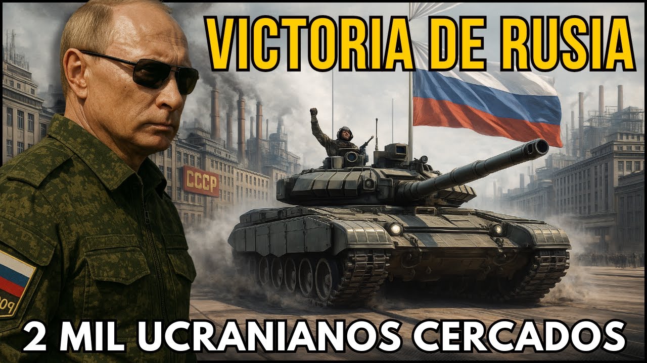 GOLPE MORTAL 🔥 RUSIA cerca la ciudad de MYRNOHRAD 💀Guerra de Ucrania