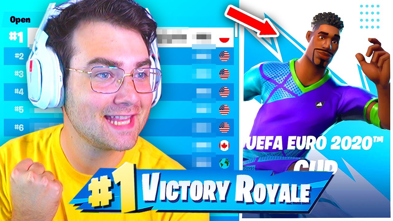 I Competed in the EURO Cup Tournament in Fortnite... (rage warning)