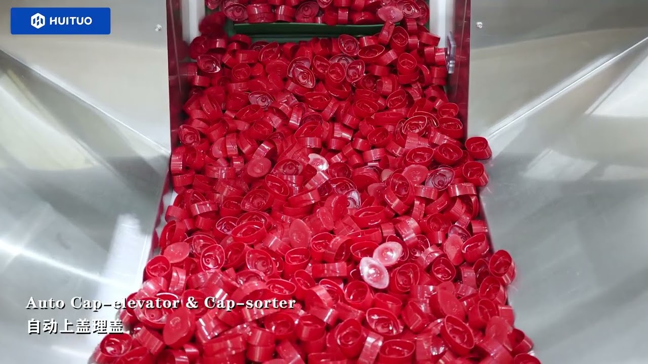 Fully Automatic Shampoo Filling&Cap pressing line
