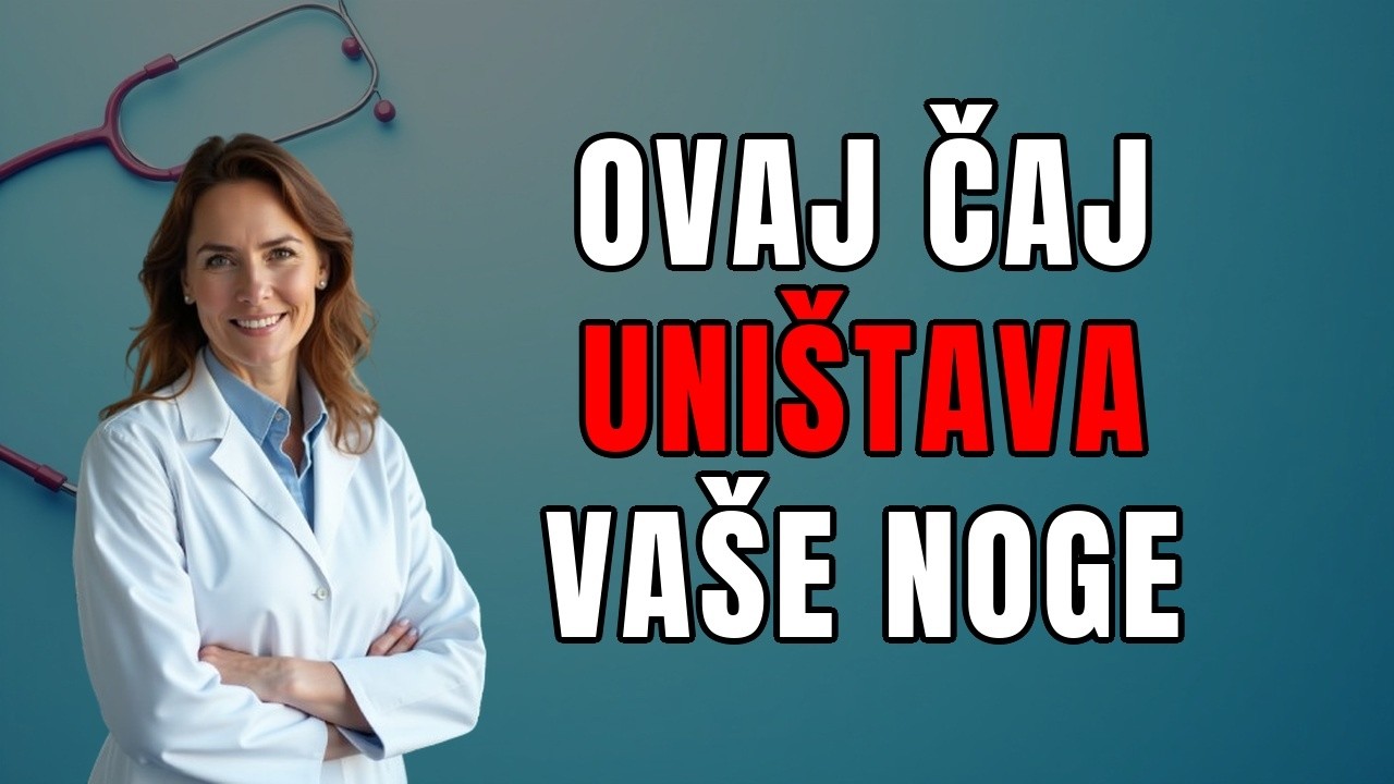OVAJ čaj je OTROV za NOGE nakon 60