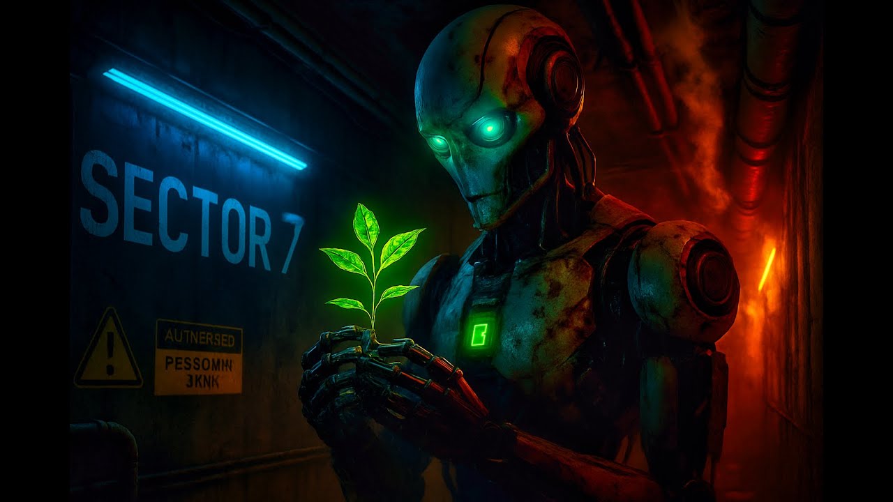 SECTOR 7 | The Last Living Things on Earth | AI Cyberpunk Film 2025