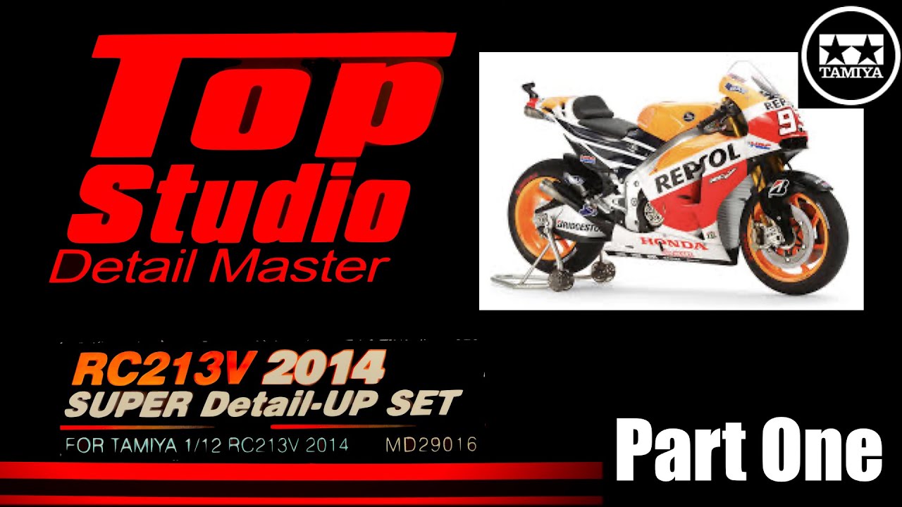 Top Studio Super Detail-up set for Honda RC213V '14 - Part One