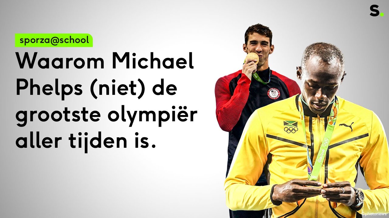 Waarom Michael Phelps (niet) de grootste olympi&euml;r aller tijden is | Sporza @ school 11