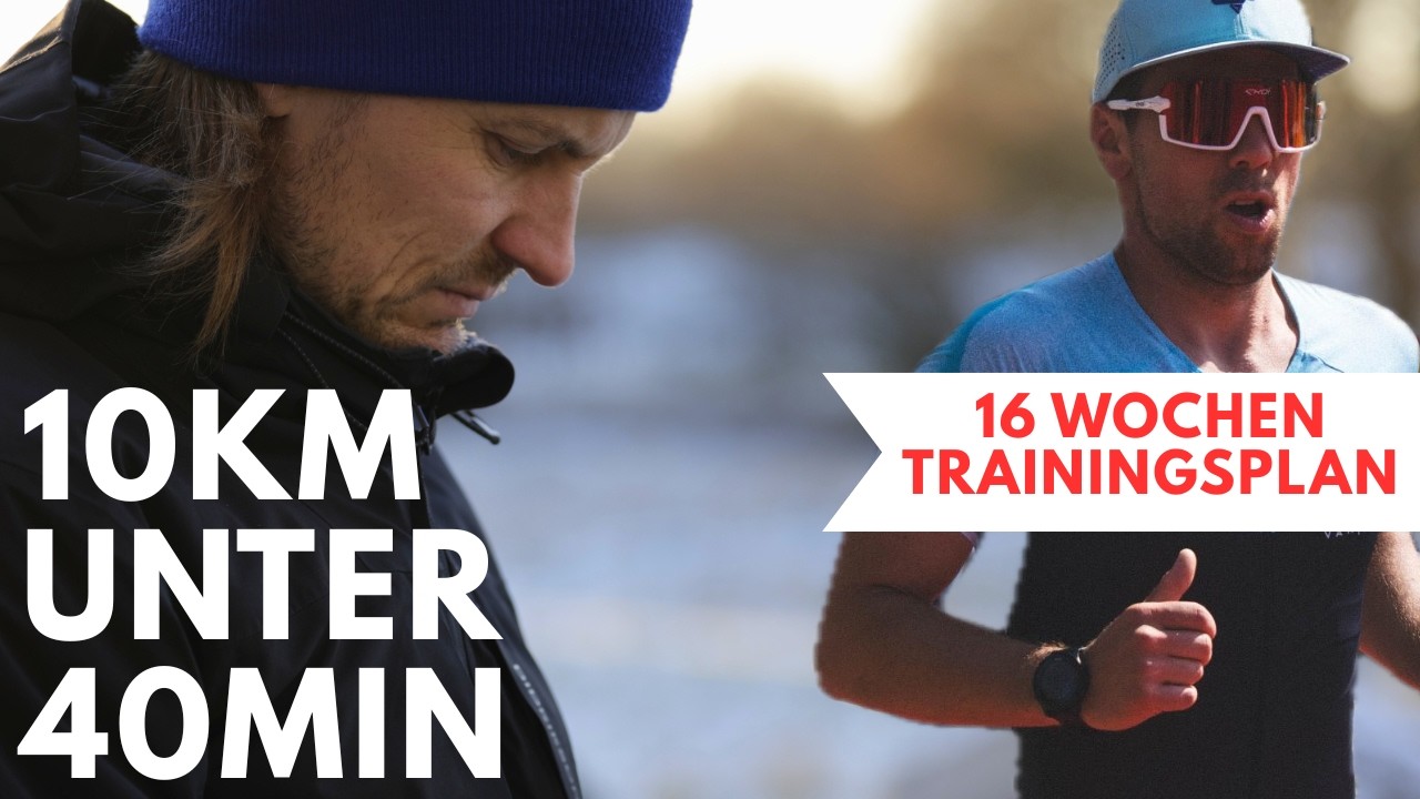 10km unter 40min laufen - Trainingswoche 9/16 - Lauftrainer kommentiert