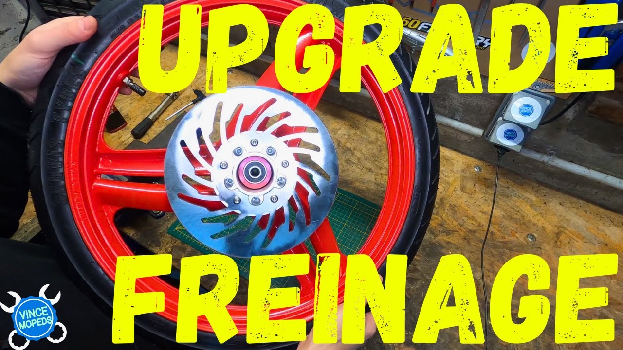 Upgrade du Freinage : Montage Rapide d'un Disque de Frein sur Mob