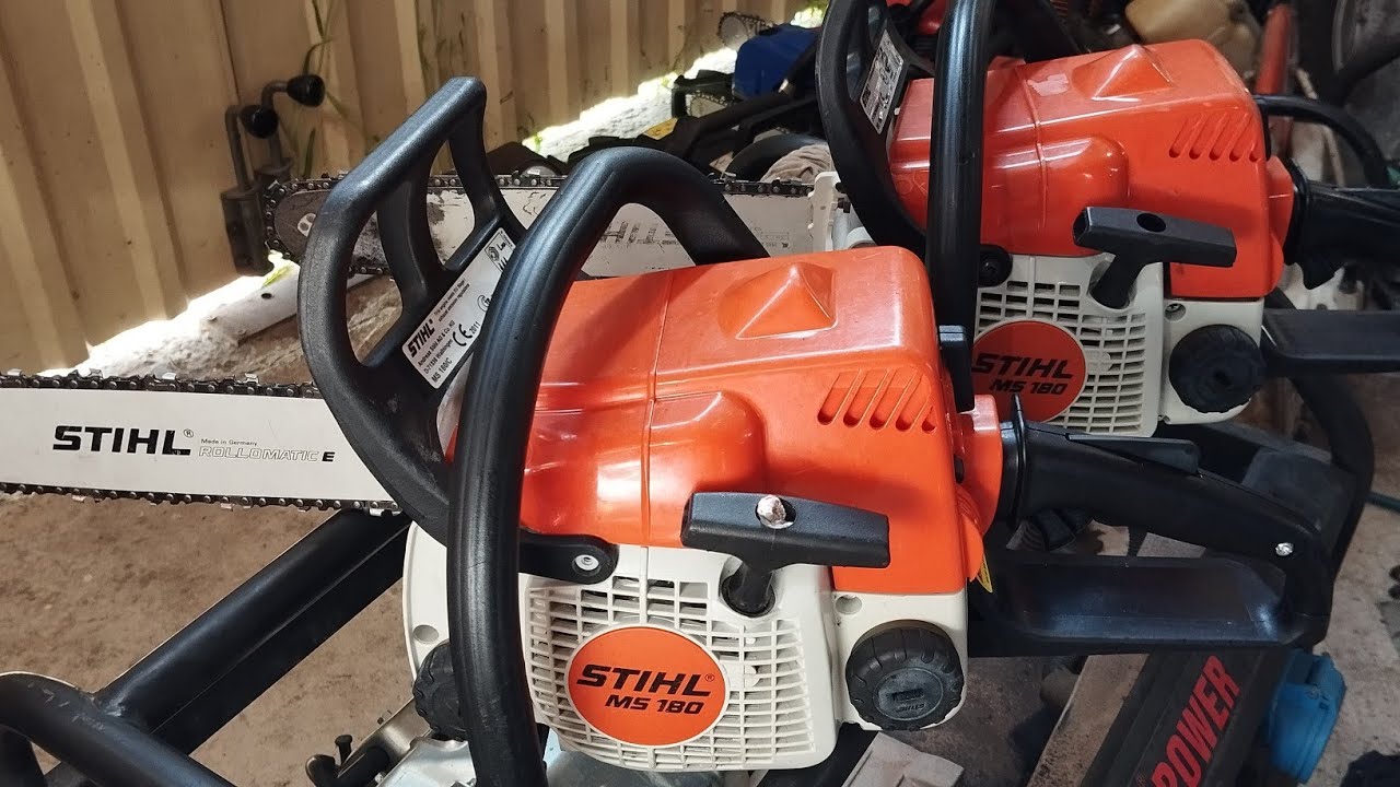 STIHL MS 180  замена поршневой