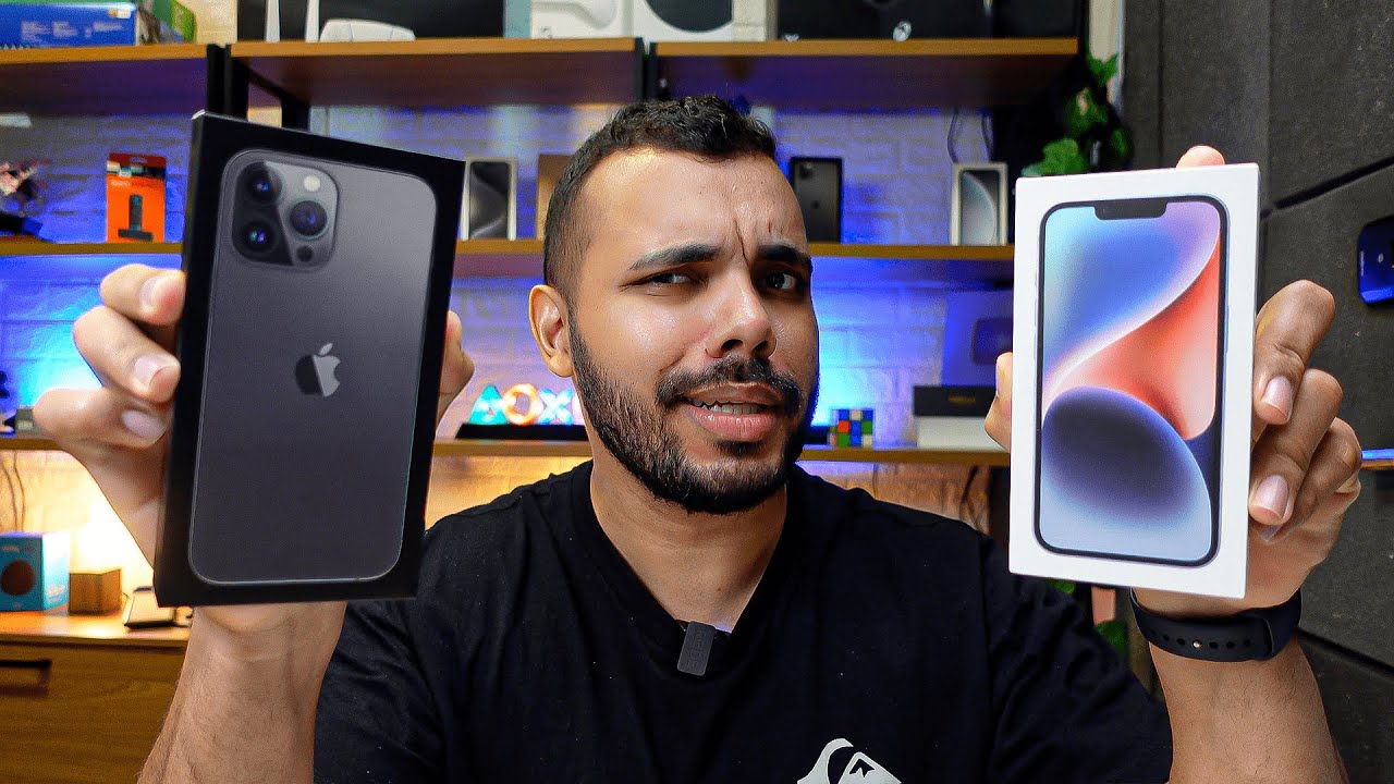 iPhone 14 vs iPhone 13 Pro Max - Qual Vale Mais a Pena? #Comparativo