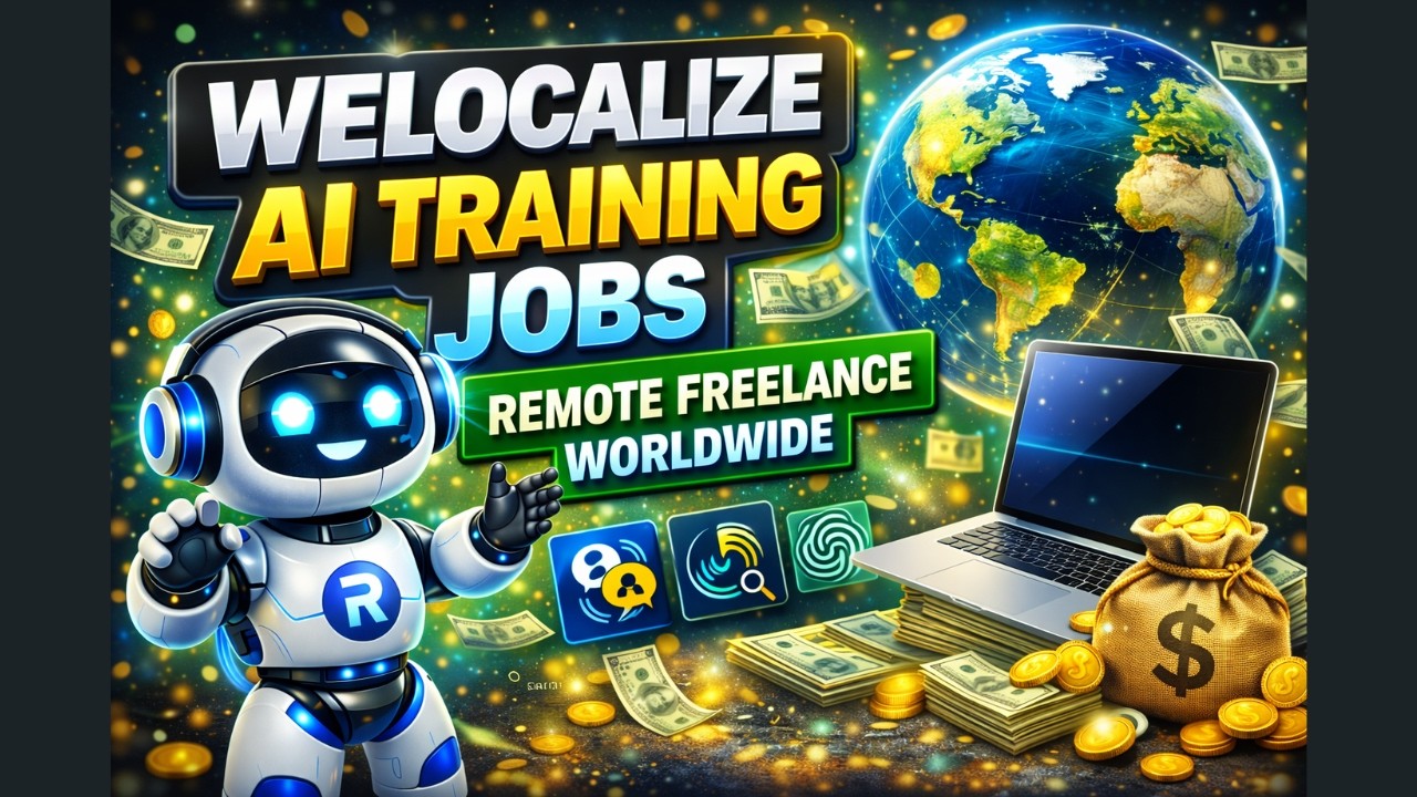WELOCALIZE &ndash; Get Paid To Work From Home With This AI Site! 🚀