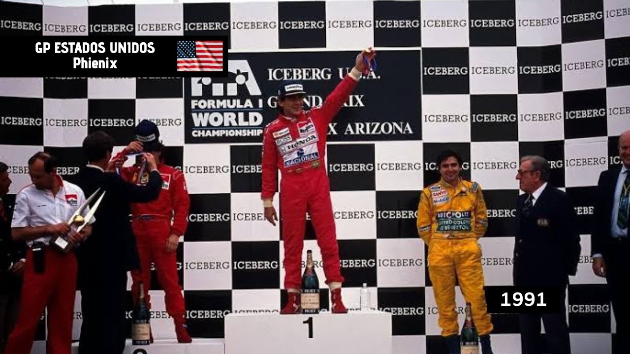 🇺🇲 • GP dos Estados Unidos 1991 • Melhores Momentos