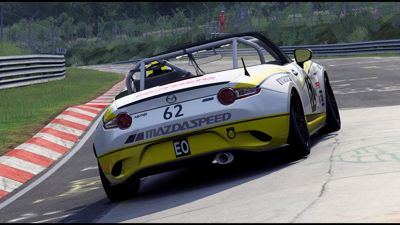 Mazda MX5 Cup - Nordschleife World Record 7:59:529 - Assetto Corsa