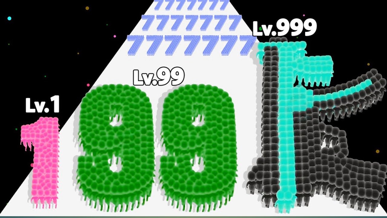 CROWD NUMBER RUN 3D (Part 2) = Count Master + Level Up Numbers