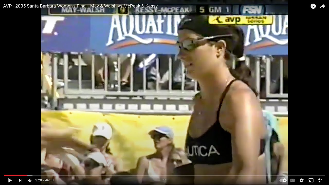 AVP - 2005 Santa Barbara Women's Final - May & Walsh vs McPeak & Kessy