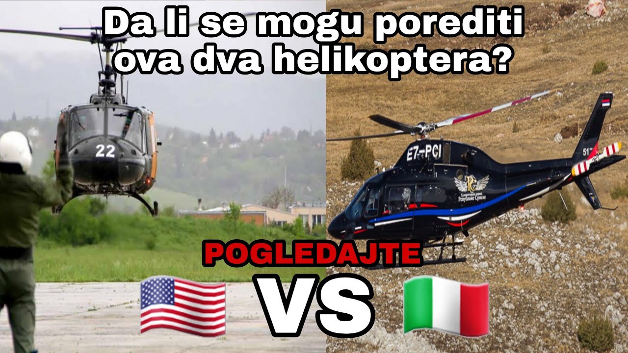 BELL UH1 🇺🇸 vs 🇮🇹 AW119