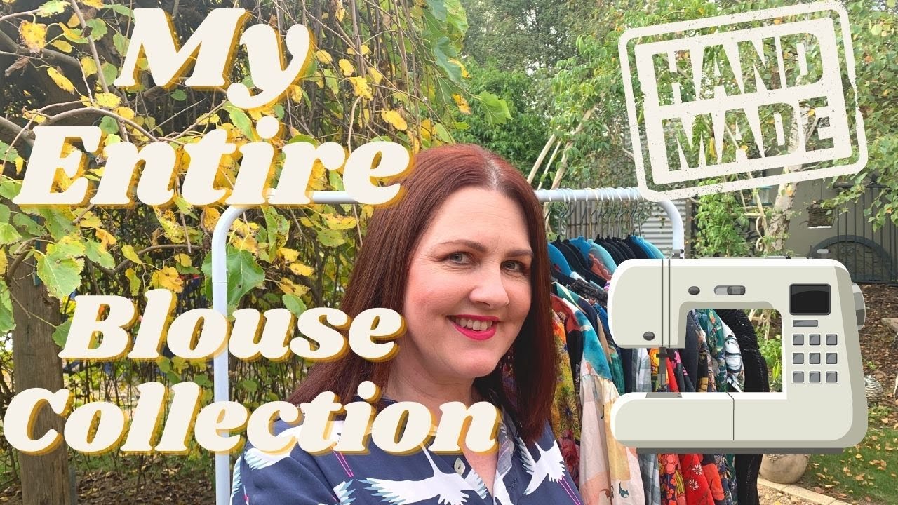 My Entire Handmade Blouse Collection- #sewaprilblouse22