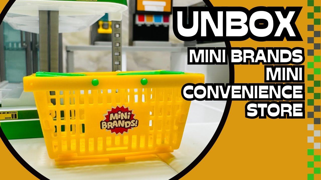Unbox Mini Brands Mini Convenience Store Set!