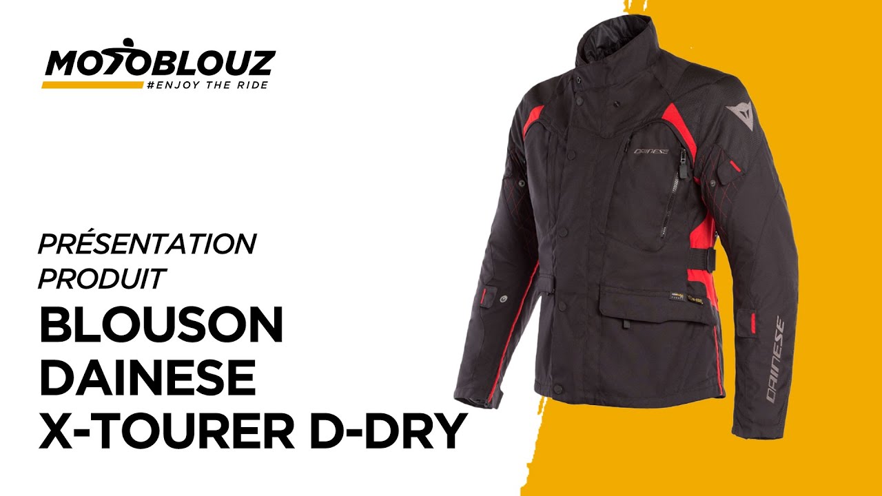 Le blouson Dainese X-Tourer D-Dry, avis en vidéo par Motoblouz