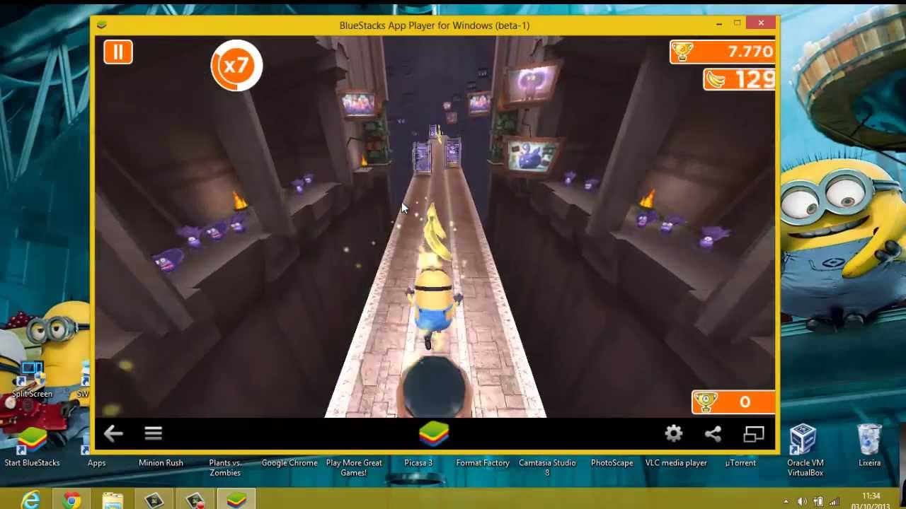 01como baixar minions rush para pc