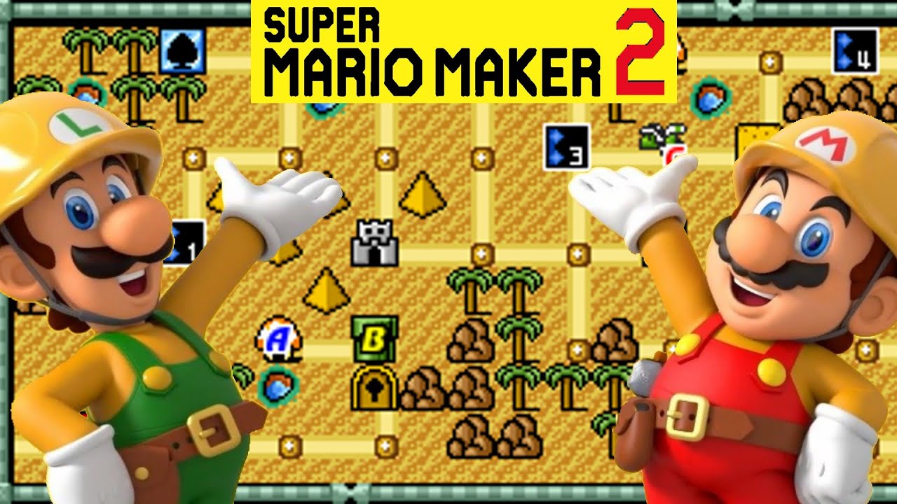 Super Mario Bros. 3.: World 2 Remade in Super Mario Maker 2