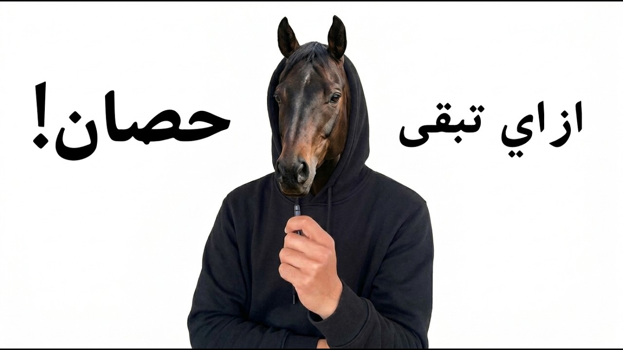الحياة من وجهة نظر الحصان