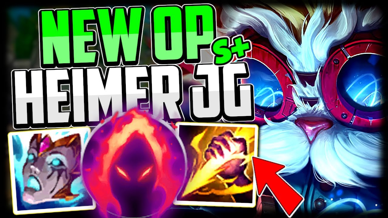 HEIMERDINGER IS ACTUALLY A SLEEPER OP JUNGLER🔥 (I SHOW YOU HOW👌) | League of Legends Season 12