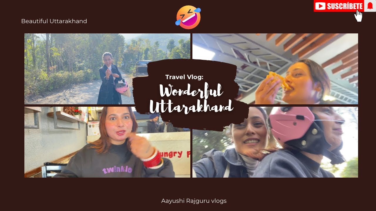 TRAVEL VLOG WITH BESTIE 🛵✌🏻😆 || WONDERFUL UTTRAKHAND || AAYUSHI RAJGURU 