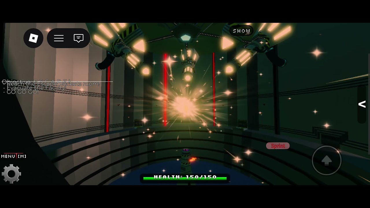 Magic research facility light event