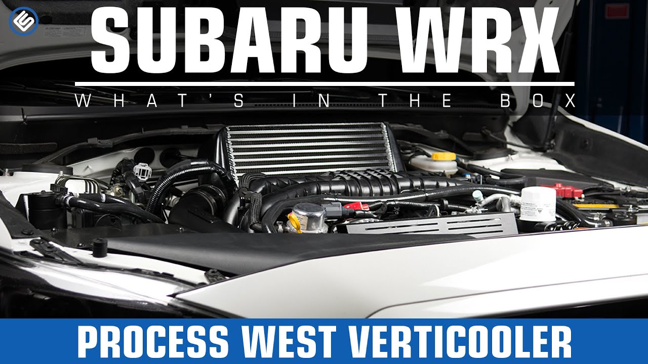 Process West Verticooler Top Mount Intercooler - 2015+ Subaru WRX - Install/Review