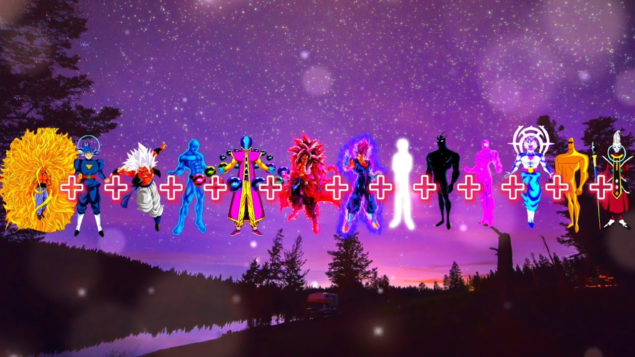 SSJ♾️ + GPG + OGG + Dr.M + F Zeno + LBSSJ4G + UV + KT + Alien X + TFZ TFGP + Amazo + Whis Fusion 🔥