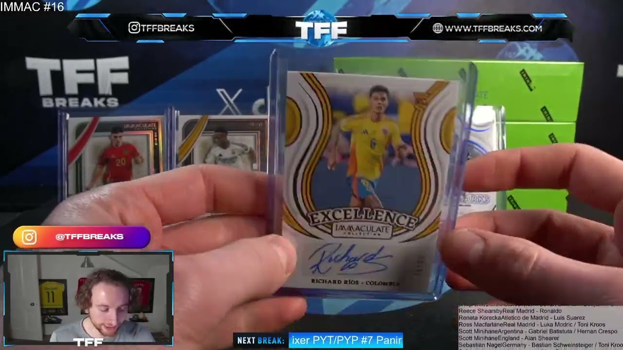 2024-25 Panini Immaculate Soccer 6 Box PYT/PYP Case #16