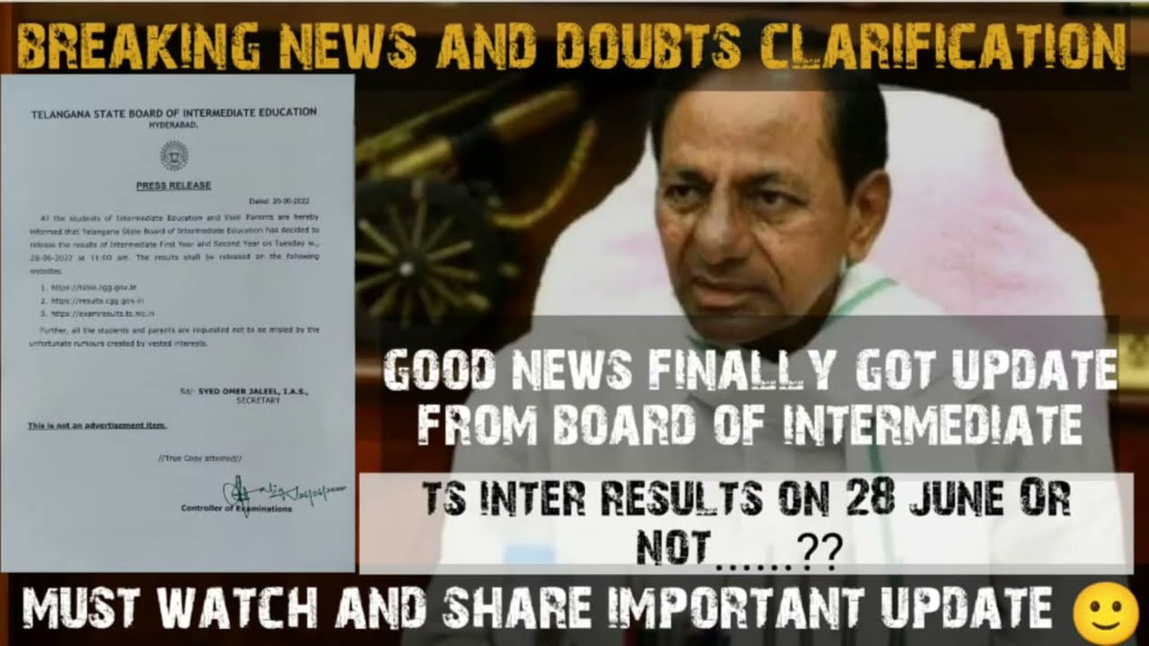 ts inter results 2022 release date - Ts inter 1st, 2nd Year Results 2022 - Telangana inter results