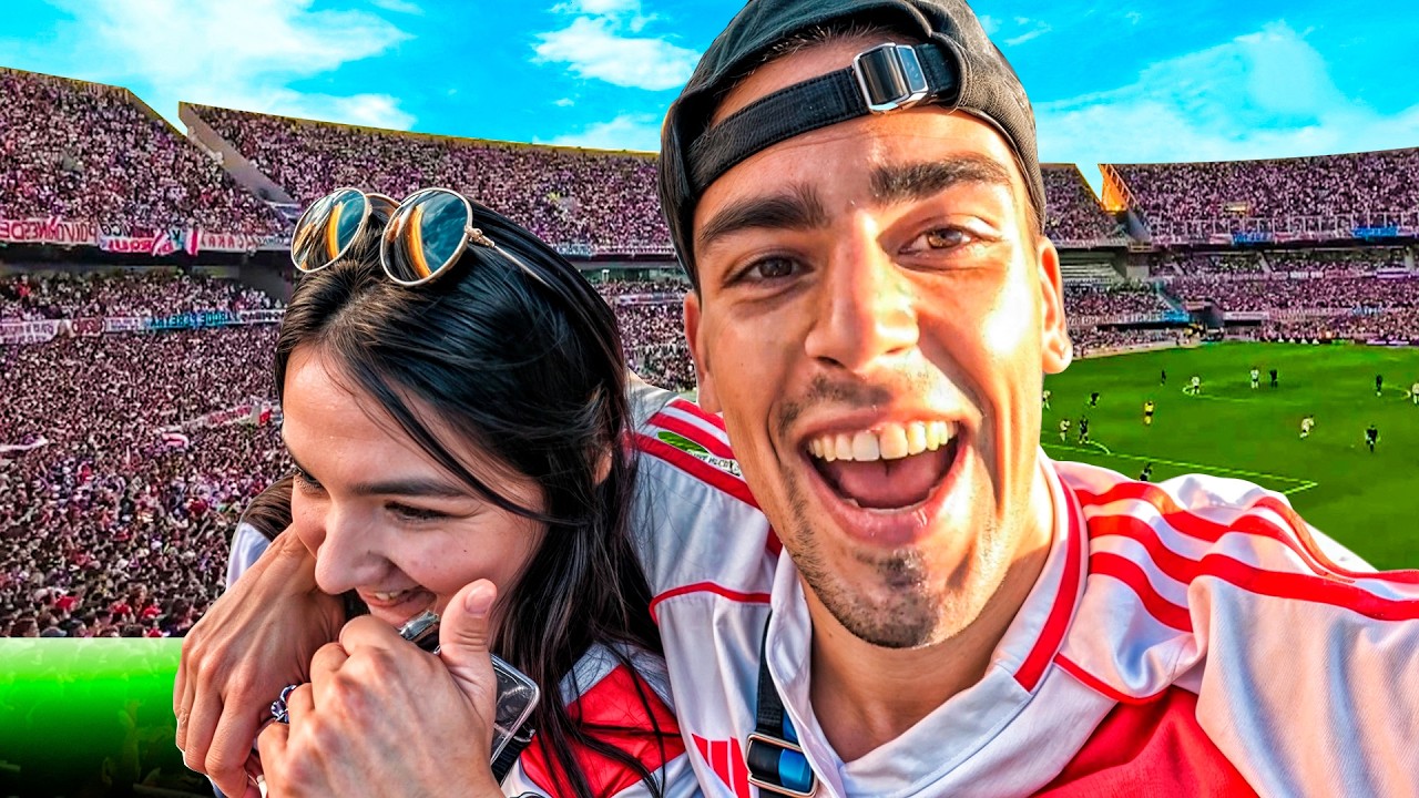 ¡UNA HINCHA de RIVER me Lleva al MONUMENTAL y Fue una LOCURA! 🔥