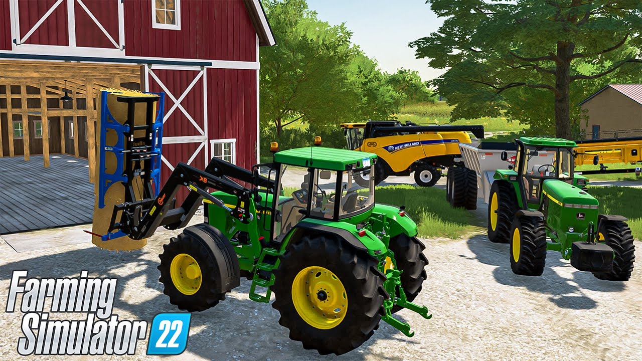 Elmcreek🔹Ep. 01 - 05🔹TWO HOURS of FARMING & MUSIC🔹Farming Simulator 22