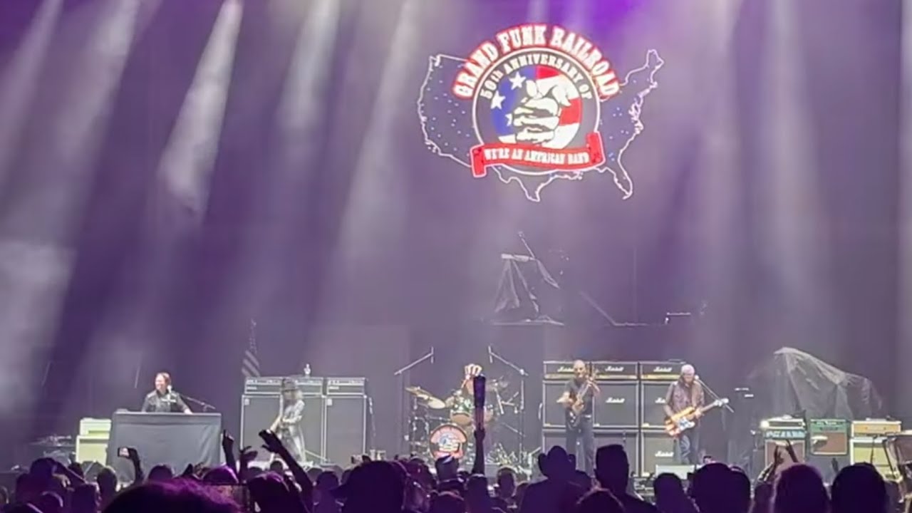 Grand Funk Railroad “We’re an American Band” live @ Little Caesars Detroit, MI July 2023
