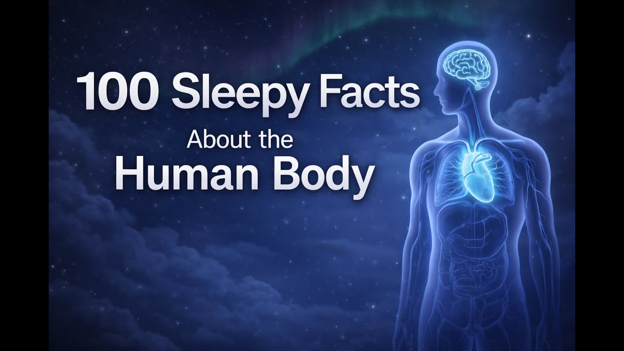 The Most Relaxing 100 Sleepy Facts About the Human Body to Fall Asleep To