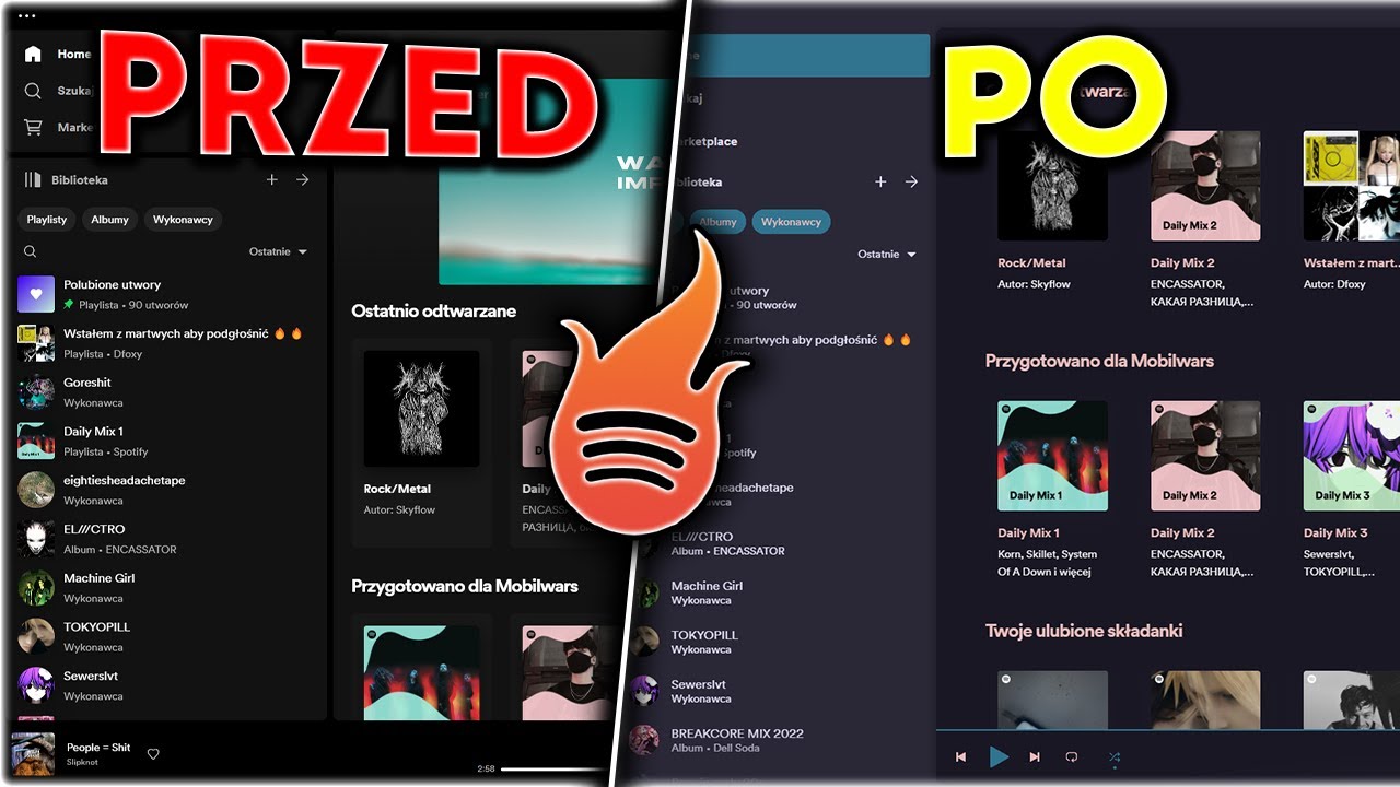 Jak mieć customowy motyw na spotify [Spicetify] |Poradnik|